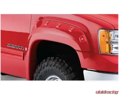Bushwacker Fender Flares Cutout Style 2Pc Front GMC Sierra 2007-2013 - 40105-02
