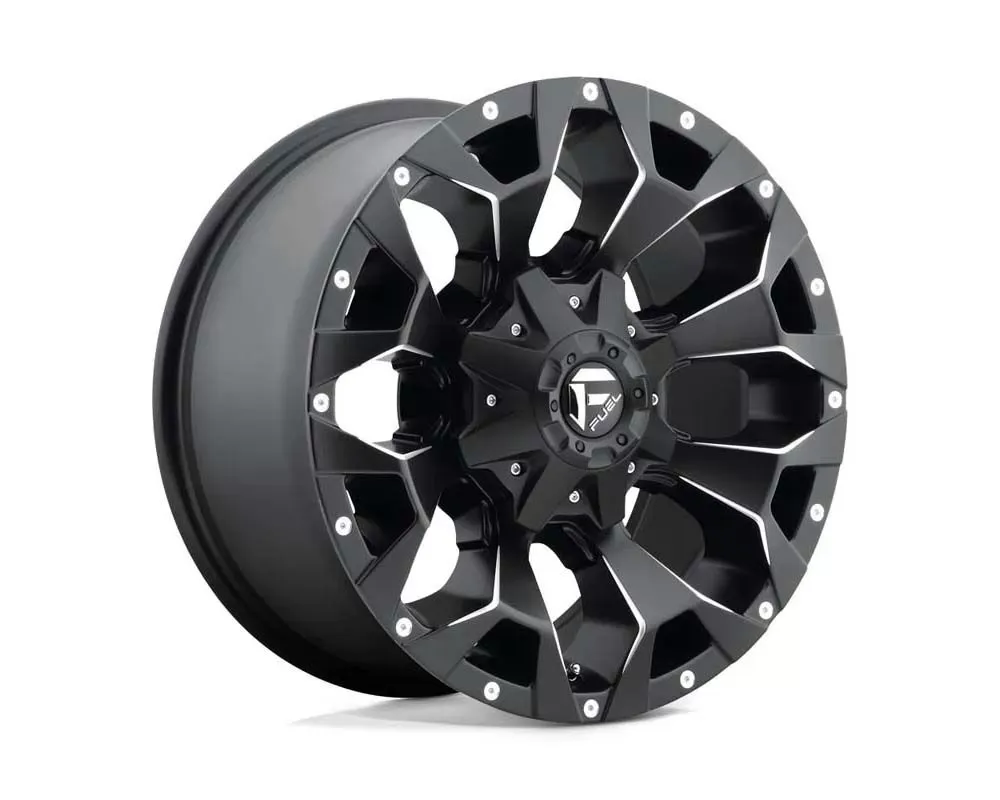 FUEL Off-Road D546 Assault Wheel 18x9 6x135/5.5 -13mm Matte Black Milled - D54618909844US