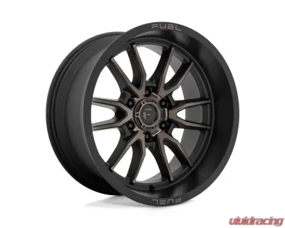 FUEL Off-Road D762 Clash Wheel 20x9 8x6.5 1mm Matte Black Double Dark Tint - D76220908250