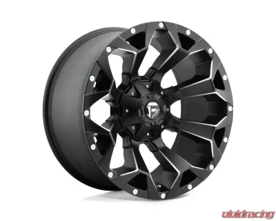 FUEL D546 Assault Wheel 18x9 5x150 | 5x139.7 | 5x5.5 20mm Matte Black Milled - D54618907057US