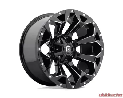Fuel D576 Assault Wheel 18x9 6x135/5.5 1mm Gloss Black Milled - D57618909850US