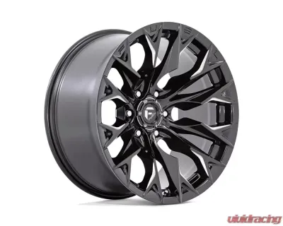 FUEL D803 Flame Wheel 20x9 5x5.5 1mm Gloss Black Milled - D8032090B450