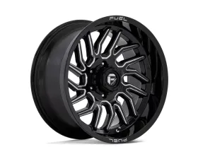 FUEL D807 Hurricane Wheel 20x10 6x135 -18mm Gloss Black Milled