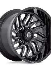 FUEL D807 Hurricane Wheel 20x9 5x5.5 1mm Gloss Black Milled                                     - D8072090B450 - Image 3