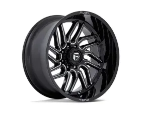 FUEL D807 Hurricane Wheel 24x12 8x170 -44mm Gloss Black Milled