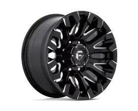 FUEL D828 Quake Wheel 18x9 8x6.5 1mm Gloss Black Milled