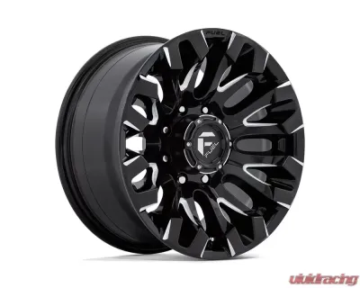 FUEL D828 Quake Wheel 18x9 8x6.5 1mm Gloss Black Milled - D82818908250
