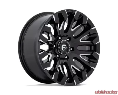 FUEL D828 Quake Wheel 18x9 6x5.5 1mm Gloss Black Milled - D82818908450