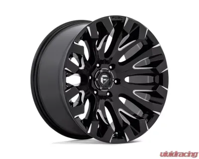 FUEL D828 Quake Wheel 18x9 5x5.5 1mm Gloss Black Milled - D8281890B450