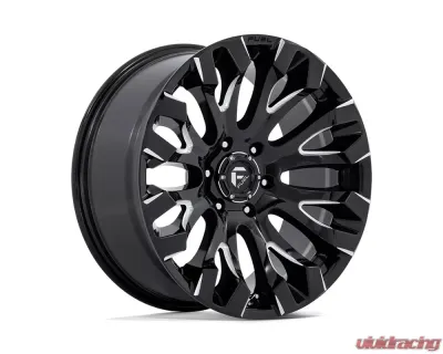 FUEL D828 Quake Wheel 20x9 6x5.5 1mm Gloss Black Milled - D82820908450