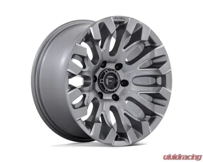 FUEL D830 Quake Wheel 18x9 6x5.5 1mm Platinum - D83018908450