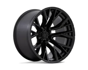 FUEL D847 Rebar Wheel 22x12 5x127 | 5x5 -44mm Blackout