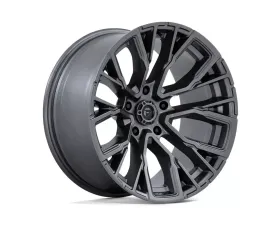 FUEL D848 Rebar Wheel 20x10 5x127 | 5x5 -18mm Matte Gunmetal