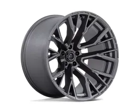 FUEL D848 Rebar Wheel 22x12 5x127 | 5x5 -44mm Matte Gunmetal