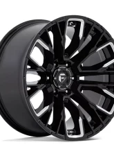 FUEL D849 Rebar Wheel 17x9 6x135 1mm Gloss Black Milled                                     - D84917908950 - Image 3