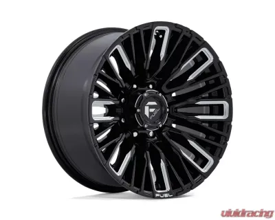 FUEL D849 Rebar Wheel 20x10 8x170 -18mm Gloss Black Milled - D84920001747