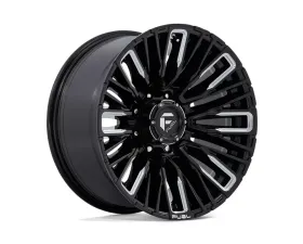FUEL D849 Rebar Wheel 20x10 8x180 -18mm Gloss Black Milled