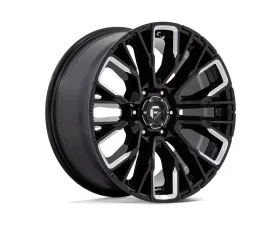 FUEL D849 Rebar Wheel 20x9 6x5.5 20mm Gloss Black Milled