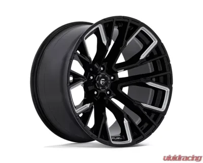 FUEL D849 Rebar Wheel 22x12 5x127 | 5x5 -44mm Gloss Black Milled - D84922207547