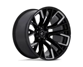 FUEL D849 Rebar Wheel 22x12 5x5.5 -44mm Gloss Black Milled