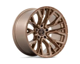 FUEL D850 Rebar Wheel 20x10 5x127 | 5x5 -18mm Platinum Bronze Milled