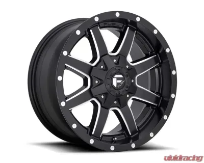 FUEL D538 Maverick Wheel 15x10 4x156 0mm Matte Black Milled - D5381500A555