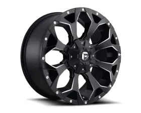 FUEL 1PC D546 Assault Wheel 20x9 5x4.5/5.0 1mm Matte Black Milled