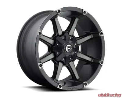 FUEL 1PC D556 Coupler Wheel 20x9 6x5.5 20mm Matte Black Double Dark Tint - D55620908357