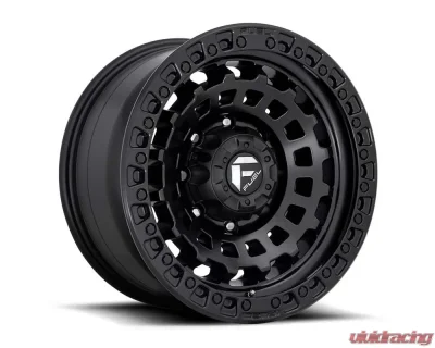 FUEL 1PC D633 Zephyr Wheel 17x9 5x5.5 -12mm Matte Black - D6331790B445