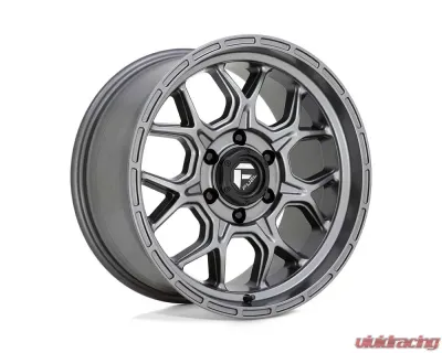 FUEL 1PC D672 Tech Wheel 18x9 5x5.0 20mm Matte Gun Metal - D67218907557