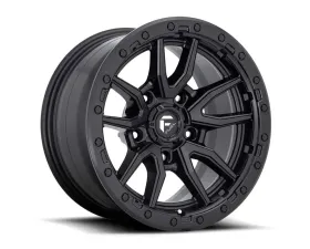 FUEL 1PC D679 Rebel Wheel 18x9 5x150 1mm Matte Black