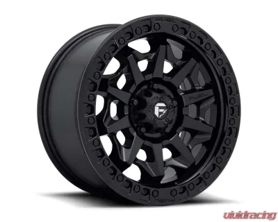 FUEL 1PC D694 Covert Wheel 18x9 8x170 1mm Matte Black - D69418901750