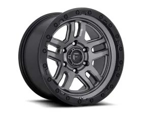 FUEL 1PC D701 Ammo Wheel 20x9 6x135 1mm Matte Gun Metal Black Bead Ring