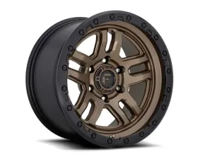 FUEL 1PC D702 Ammo Wheel 20x9 6x135 1mm Matte Bronze Black Bead Ring
