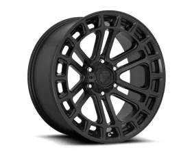 FUEL 1PC D718 Heater Wheel 22x10 6x135 -13mm Matte Black