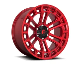 Fuel 1PC D719 Heater Wheel 22x10 6x135 -13mm Candy Red Machined