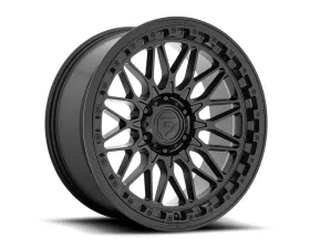 FUEL 1PC D757 Trigger Wheel 17x9 6x5.5 -12mm Matte Black