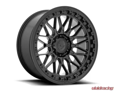 FUEL 1PC D757 Trigger Wheel 17x9 6x5.5 -12mm Matte Black - D75717908445