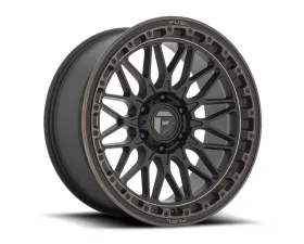 FUEL 1PC D759 Trigger Wheel 17x9 6x5.5 -12mm Matte Black Dark Tint