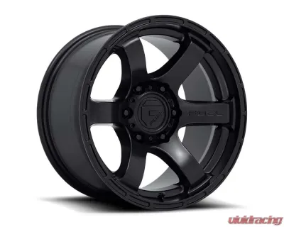 FUEL 1PC D766 Rush Wheel 18x9 5x5.0 -12mm Satin Black - D76618907545