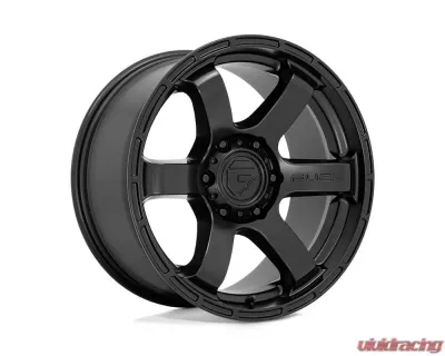 FUEL 1PC D766 Rush Wheel 18x9 5x5.0 20mm Satin Black - D76618907557