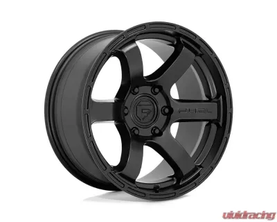 FUEL 1PC D766 Rush Wheel 18x9 6x5.5 1mm Satin Black - D76618908450