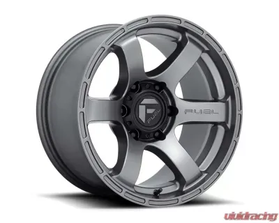 FUEL 1PC D767 Rush Wheel 18x9 6x5.5 -12mm Matte Gun Metal - D76718908445