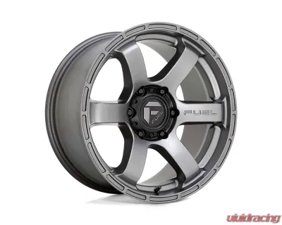 FUEL 1PC D767 Rush Wheel 18x9 6x5.5 20mm Matte Gun Metal - D76718908457