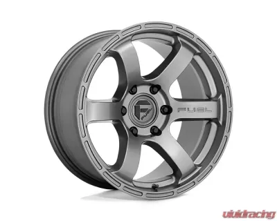 FUEL 1PC D767 Rush Wheel 18x9 6x135 1mm Matte Gun Metal - D76718908950