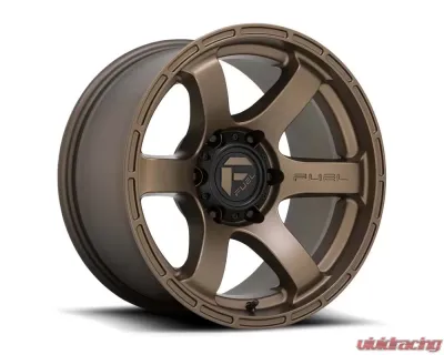 FUEL 1PC D768 Rush Wheel 18x9 5x5.0 -12mm Matte Bronze - D76818907545