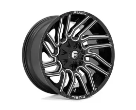 FUEL 1PC D773 Typhoon Wheel 20x9 5x4.5/5.0 1mm Gloss Black Milled