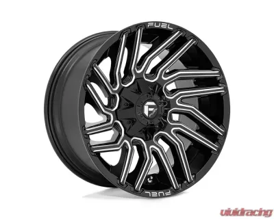 FUEL 1PC D773 Typhoon Wheel 20x10 6x135/5.5 -18mm Gloss Black Milled - D77320009847