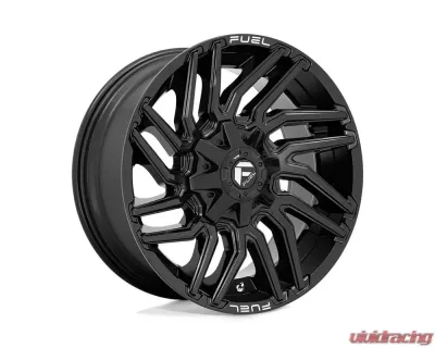 FUEL 1PC D776 Typhoon Wheel 20x10 8x6.5 -18mm Gloss Black - D77620008247