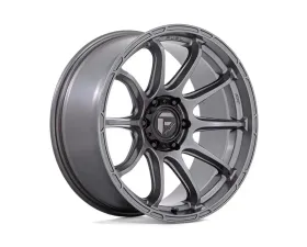 FUEL 1PC D793 Variant Wheel 20x9 5x5.0 1mm Matte Gunmetal